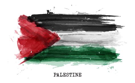 palestine flag paint